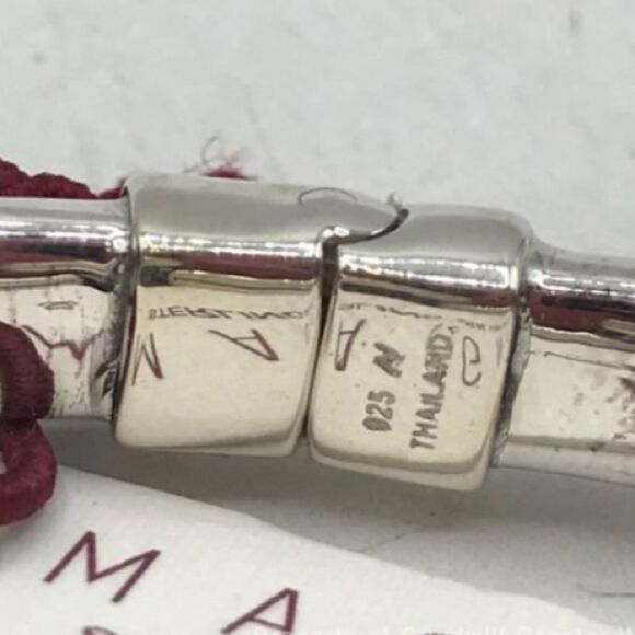 NWT Sterling Silver Hinged Bypass Wrap Bracelet - Picture 5 of 10